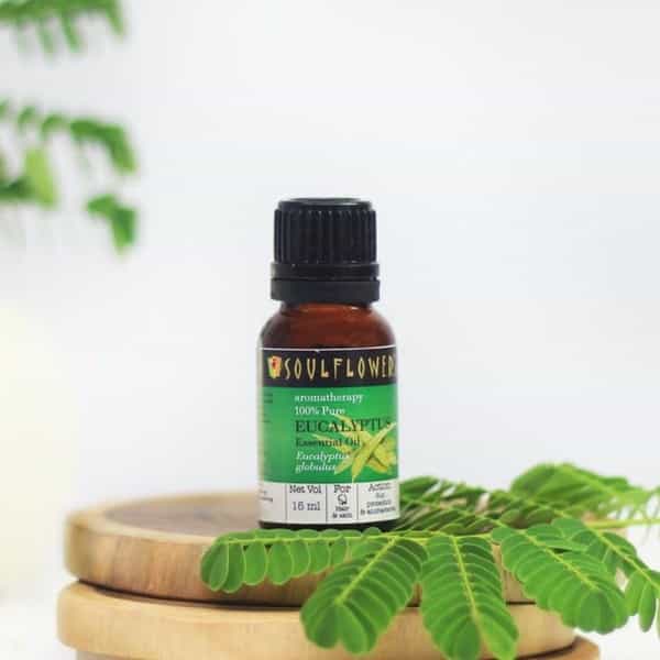Soulflower Essential Oil Eucalyptus 15Ml