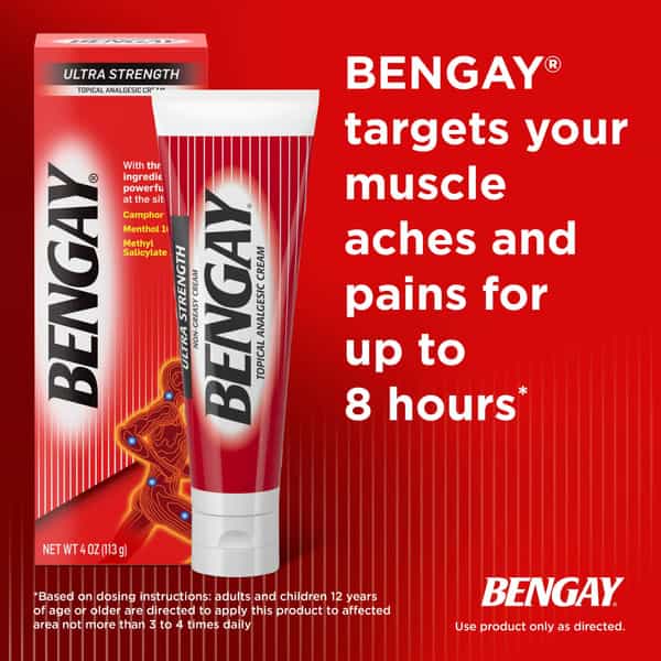 Bengay Ultra Strength Pain Relieving Cream -226G(113Gx 2)