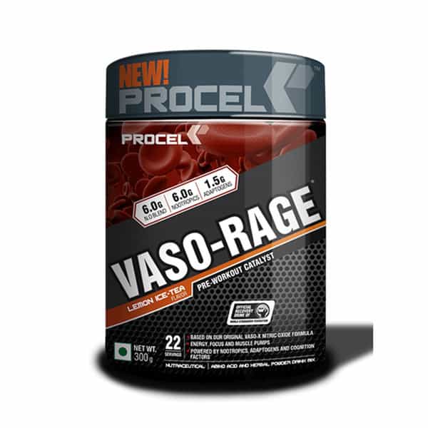 Neulife Vaso-Rage Extreme Pre-Workout Catalyst 300G (Lemon Ice-Tea)