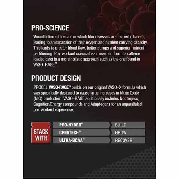 Neulife Vaso-Rage Extreme Pre-Workout Catalyst 300G (Lemon Ice-Tea)