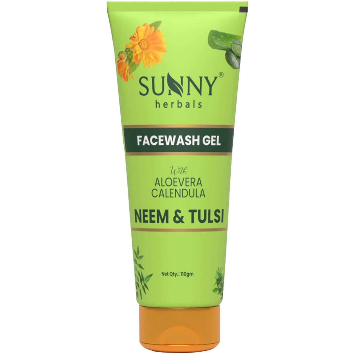 Baksons Face Wash Gel With Aloevera Calendula Neem And Tulsi 100 Gm
