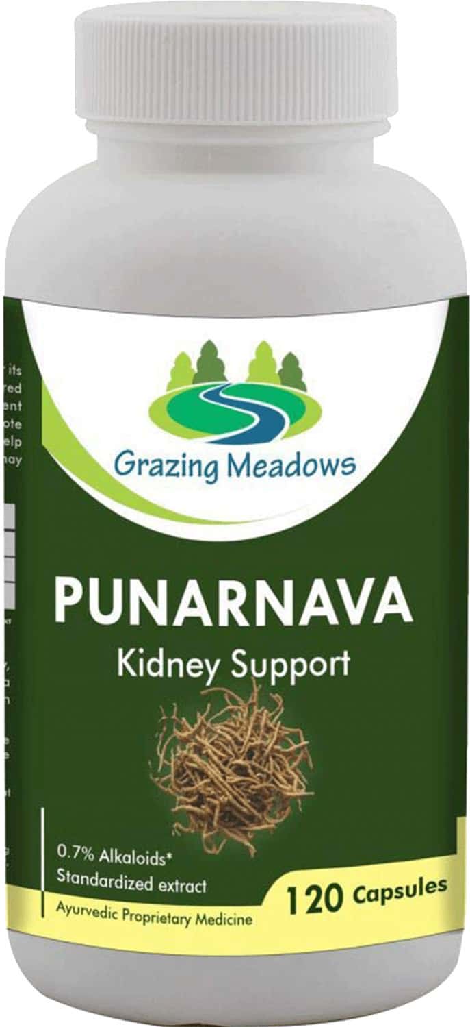 Grazing Meadows Punarnava - 120 Capsules