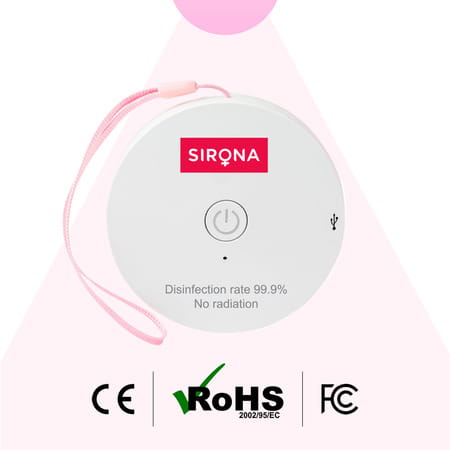 Sirona Portable Uv Menstrual Cup Sterilizer | No Boiling | No Steam | Battery | Usb Operated
