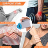 Vissco Wrist Brace | Provides Compression & Support To The Wrist For Sports & Workout (Grey)