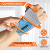 Vissco Wrist Brace | Provides Compression & Support To The Wrist For Sports & Workout (Grey)