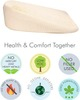 The White Willow Memory Foam Pregnancy Pillow For Pregnant Women For Body & Belly Support -Bamboo