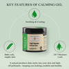 Shizen Bio-Cosmetics By Nature Fuji Matcha Green Tea Calming Gel For Skin De-Tox /Soothes Skin 100Gm