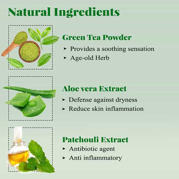 Shizen Bio-Cosmetics By Nature Fuji Matcha Green Tea Calming Gel For Skin De-Tox /Soothes Skin 100Gm