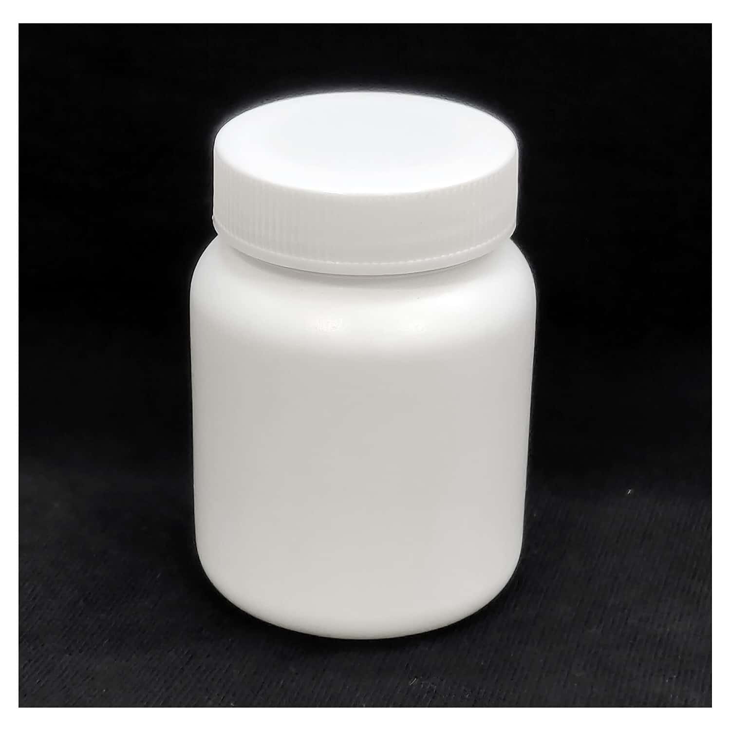 Patco - 60ml White Hdpe Empty Bottle For Capsules & Tablets - For Ayurvedic Powder Storage (25 Pcs)