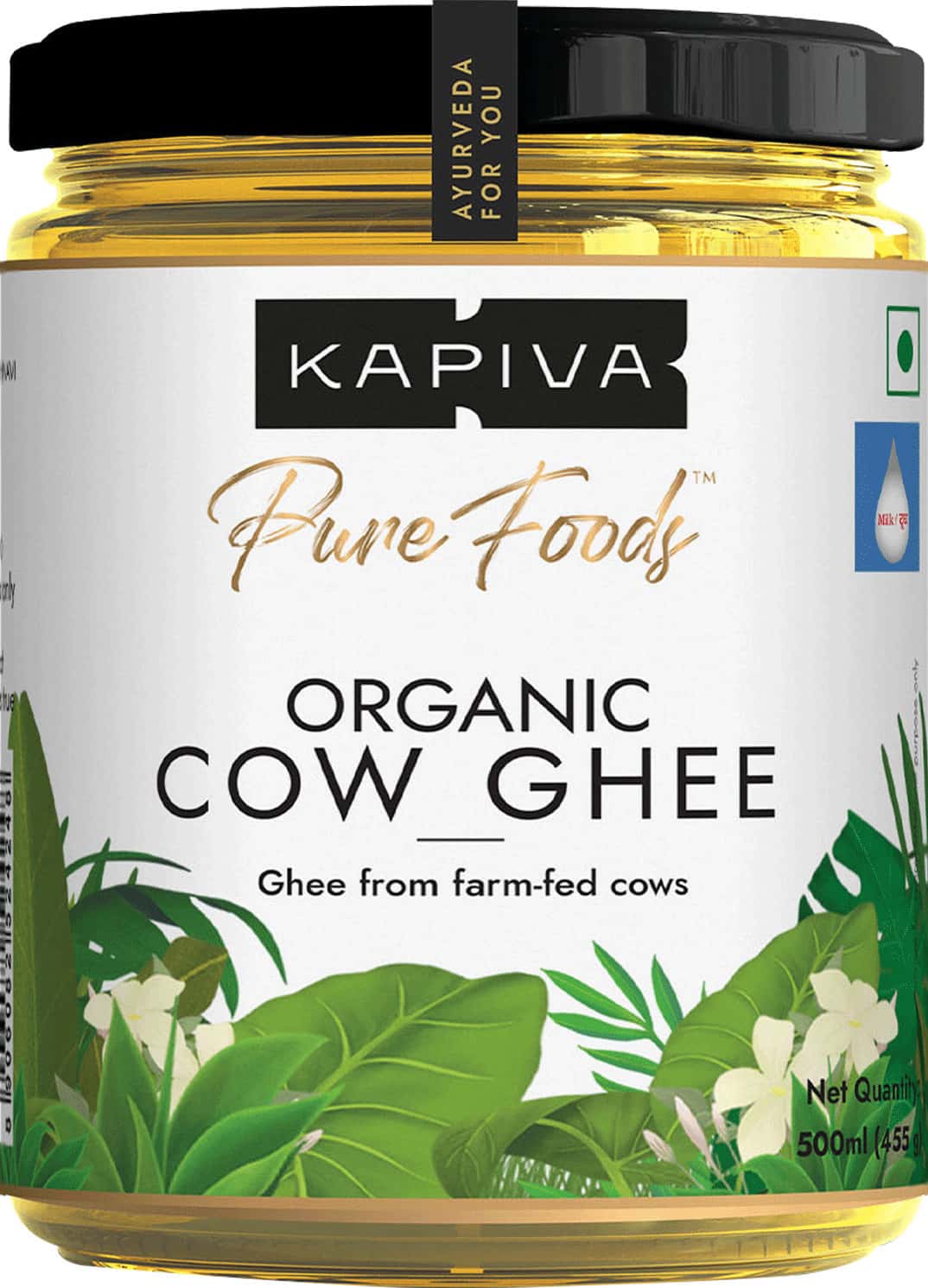 Buy CHOKSHA PROBIOTIC CULTURED COW GHEE 500 ML SUPERFOOD FOR GUT HEALTH