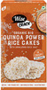Wise Crack Organic Rice Cakes - Flax Lovers 105G & Quinoa Power|105G (Pack Of 2)