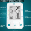 K-Life 107 - Fully Automatic Digital Blood Pressure Checking Machine | Bp Monitor (White)
