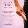 Libertee Dia Mini Bullet Rechargeable Massager For Women Rose