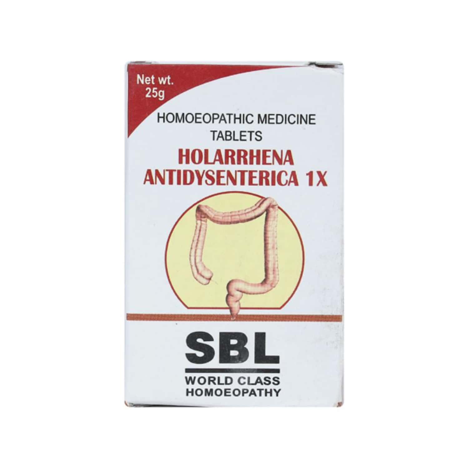 Sbl Holarrhena Antidysenterica Tablet 1x 25 Gm Pack Of 2