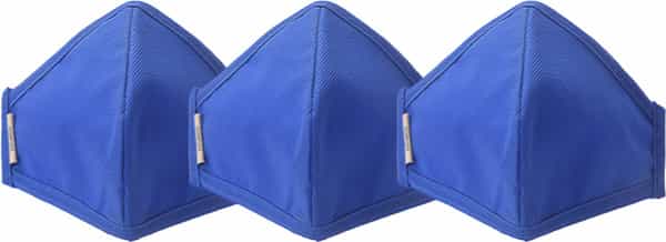 Advind Healthcare Smog Guard N95 Kids Mask Without Valve S (6-10 Years) - Blue Pack Of 3