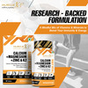 Musclexp Calcium + Magnesium + Zinc & K2-Mk7 Daily Vital 60 Tablets