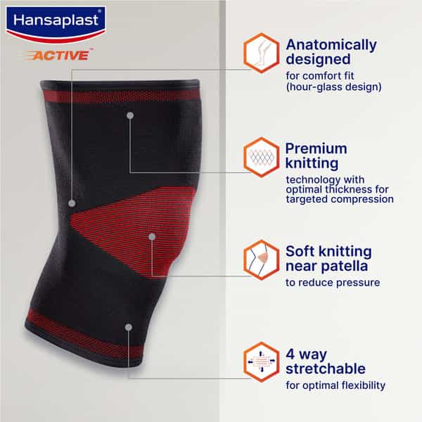 Hansaplast Active Knee Support L