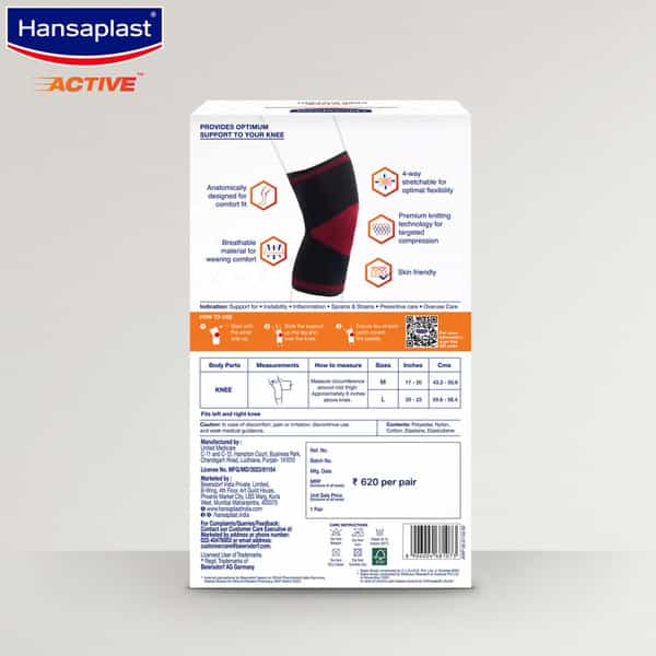 Hansaplast Active Knee Support L
