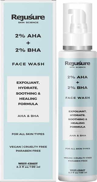 Rejusure Aha 2% + Bha 2% Face Wash 100Ml