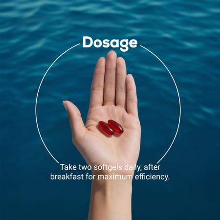 Truebasics Heart Omega-3 Antarctic Krill Oil - 30 Softgel Capsules