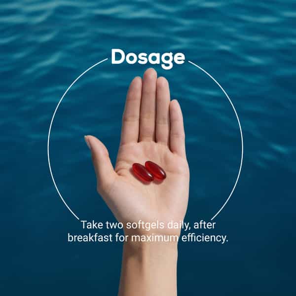 Truebasics Heart Omega-3 Antarctic Krill Oil - 30 Softgel Capsules