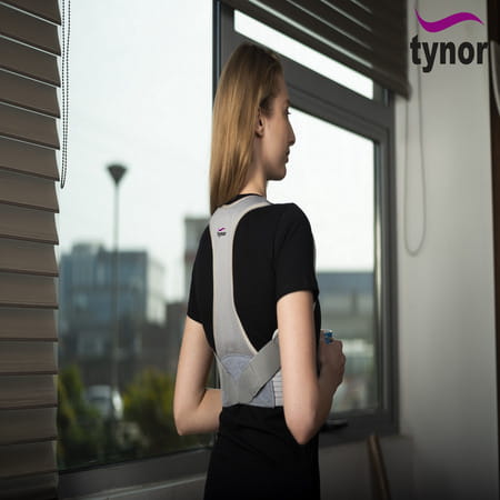Tynor Posture Corrector Grey Large 1 Unit