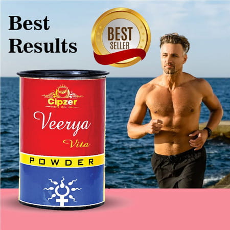 Cipzer Veerya Vita Powder| Helps To Boost Strength | Vitality And Vigour(Pack Of 1)-100gm