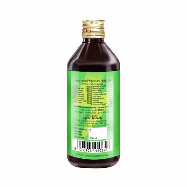 Nivaran 90 Herbal Cough Syrup(Pack Of 2 - 200 Ml)
