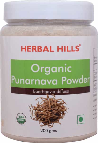 Herbal Hills Organic Punarnava Powder - 200Gms