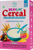Braylac Cereal Multigrain Mixed Fruit | 300 Gm Bag In Box | For 12+ Months Baby