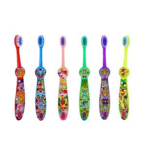 Maxi Ping Pong Junior Toothbrush (pack Of 6)