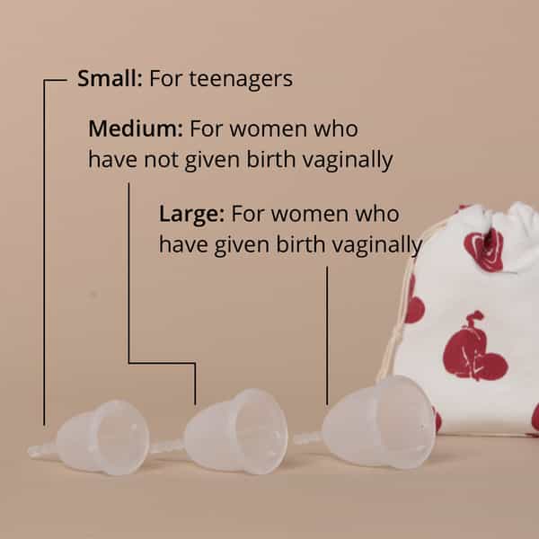 Carmesi Reusable Menstrual Cup - The Softest Cup Everr... (1 Pc Large)