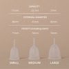 Carmesi Reusable Menstrual Cup - The Softest Cup Everr... (1 Pc Large)