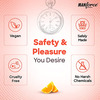 Manforce 3 In 1 Overtime Orange Flavoured- 10 Pieces X Pack Of 3 Condom