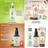 Tnw-Scrub (100ml), Vitamin C Face Serum (30ml) And Cucumber Toner (100ml) For Hydrate & Glowing Skin