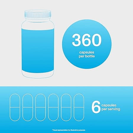Vital Proteins Collagen Peptides 550 Mg 360 Capsules