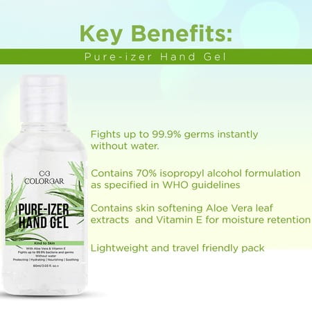 Colorbar Hand Gel- 60 Ml