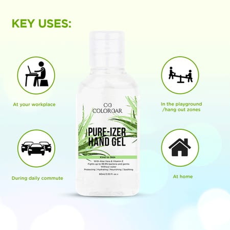 Colorbar Hand Gel- 60 Ml