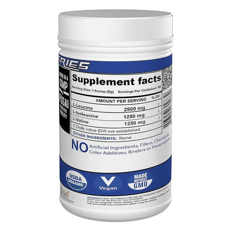 Nutrija Bcaa Fermentated & Vegan - Zero Carb | No Fillers - 500grams (Pineapple)