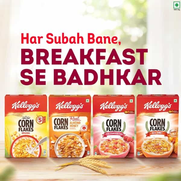 Kellogg's Strawberry Corn Flakes 575G Box