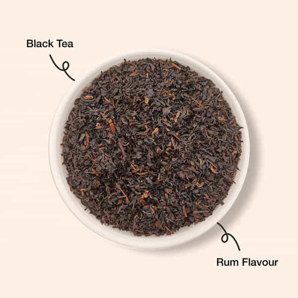 The Infused Kettle Rum Flavoured Black Tea (50 Gms)