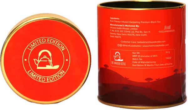 The Infused Kettle Rum Flavoured Black Tea (50 Gms)