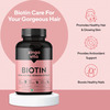 Zingavita Biotin Tablets For Hair Skin Nails Sugar Free Supplement 60 Counta