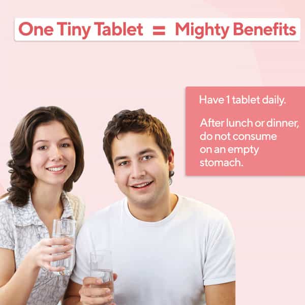 Zingavita Biotin Tablets For Hair Skin Nails Sugar Free Supplement 60 Counta