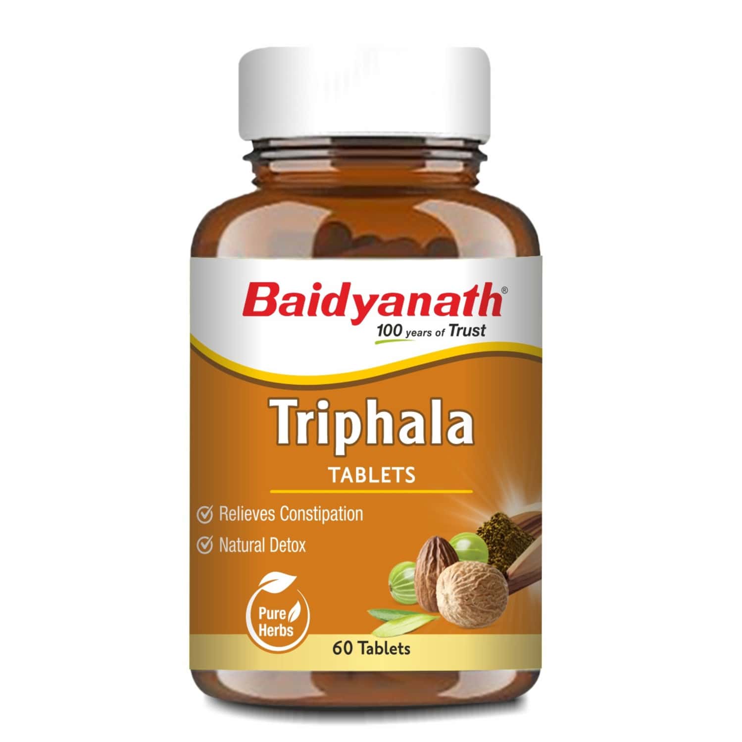 Baidyanath Ayurved Triphala Tablets 60s | Digestive Wellness