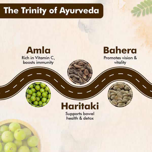 Baidyanath Ayurved Triphala Tablets 60S | Digestive Wellness