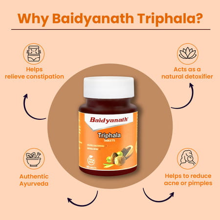 Baidyanath Triphala 60 Tablets