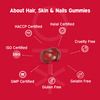 Nutriburst Biotin Gummies To Support Hair | Skin & Nail Growth (30 Gummies)(Strawberry Flavor)