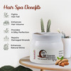 Nutriglow Hair Spa For Dry And Damaged Hair Enriched Aloe Vera Sweet Almond & Tea Tree Oil 500 Gm
