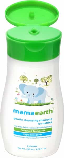 Mamaearth Gentle Cleansing Shampoo For Babies - 200Ml For 0-5 Yrs